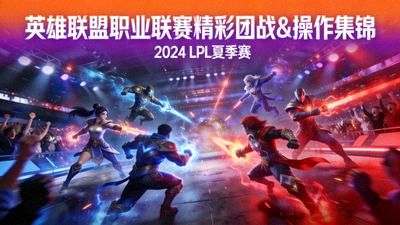 英雄联盟职业联赛精彩团战和操作集锦视频封面